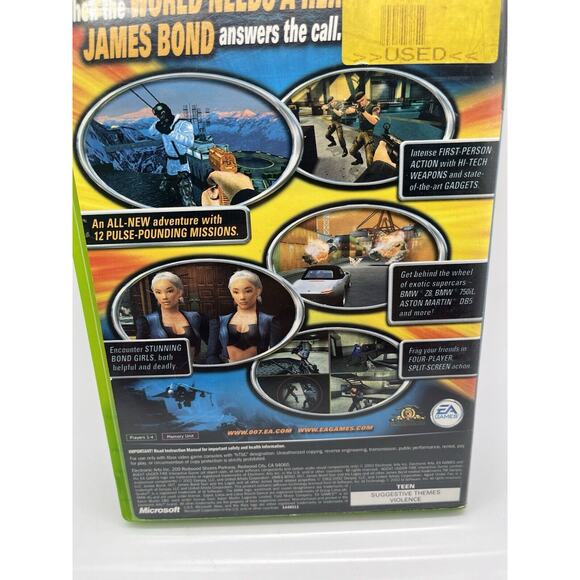 James Bond 007 in Agent Under Fire (Microsoft Xbox, 2002) - TESTED - Picture 6 of 7